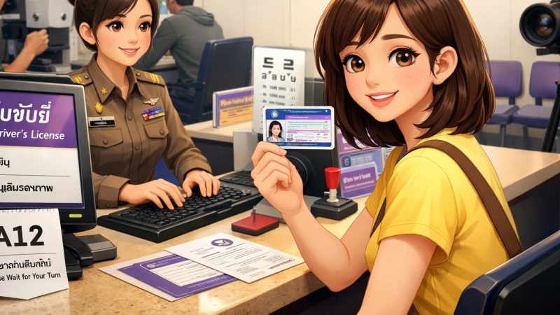 ต่อใบขับขี่ออนไลน์ 100% เริ่ม 4 มี.ค. 2569 กลุ่มอายุต่ำ 55 ปี ขาดไม่เกิน 1 ปี ไม่ต้องทดสอบสมรรถนะร่างกาย