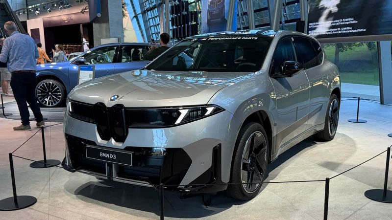 900 กม./ชาร์จ CLTC : BMW IX3 ฐานล้อยาว เตรียมเปิดตัวในจีน