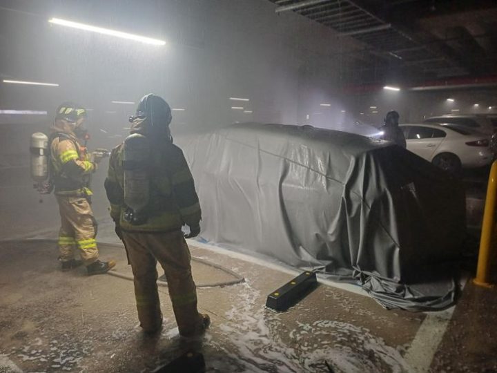 เกาหลีใต้เสริม “ประกันภาคบังคับสถานีชาร์จ EV” ชดเชยไฟไหม้ สูงสุด 220 ล้านบาทต่อเหตุการณ์