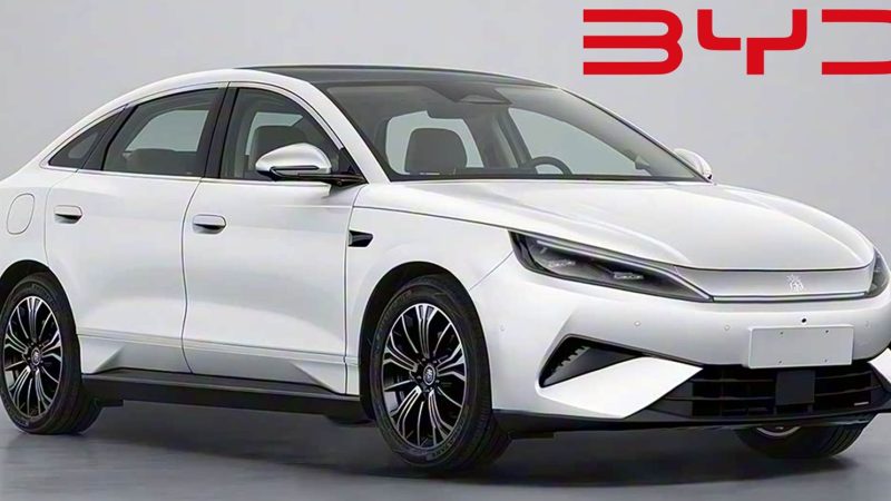 BYD Qin MAX รถยนต์ไฟฟ้าซีดานขนาดกลาง เตรียมบุกตลาดจีน วิ่งไกลสูงสุด 630 กม.