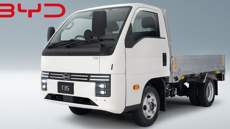BYD T35 กระบะไฟฟ้าสายขนส่ง จำหน่ายช่วงกลางปี 2026 ในประเทศญี่ปุ่น