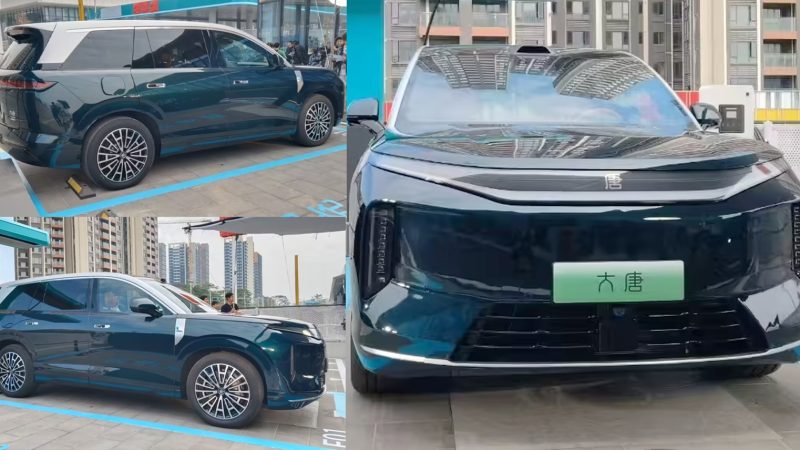 BYD Tang 9 Series “Great Tang” ภาพหลุดไม่พรางตัว SUV เรือธงฟูลไซส์ ชาร์จเมกะวัตต์ 0–100 กม./ชม. 4.9 วินาที