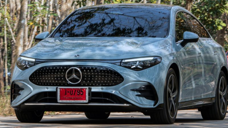 รวมภาพคันจริงในไทย! Mercedes-Benz CLA 250+ คาดราคา 2.2-2.4 ล้านบาท 792 กม./ชาร์จ WLTP / 887 กม. NEDC ประกาศราคาในงาน Motor Show 2026