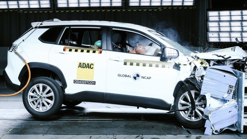 Toyota Corolla Cross ได้เพียง 2 ดาว Global NCAP ปี 2026 แอฟริกาใต้ สะท้อนช่องว่างความปลอดภัย ในตลาดกำลังพัฒนา