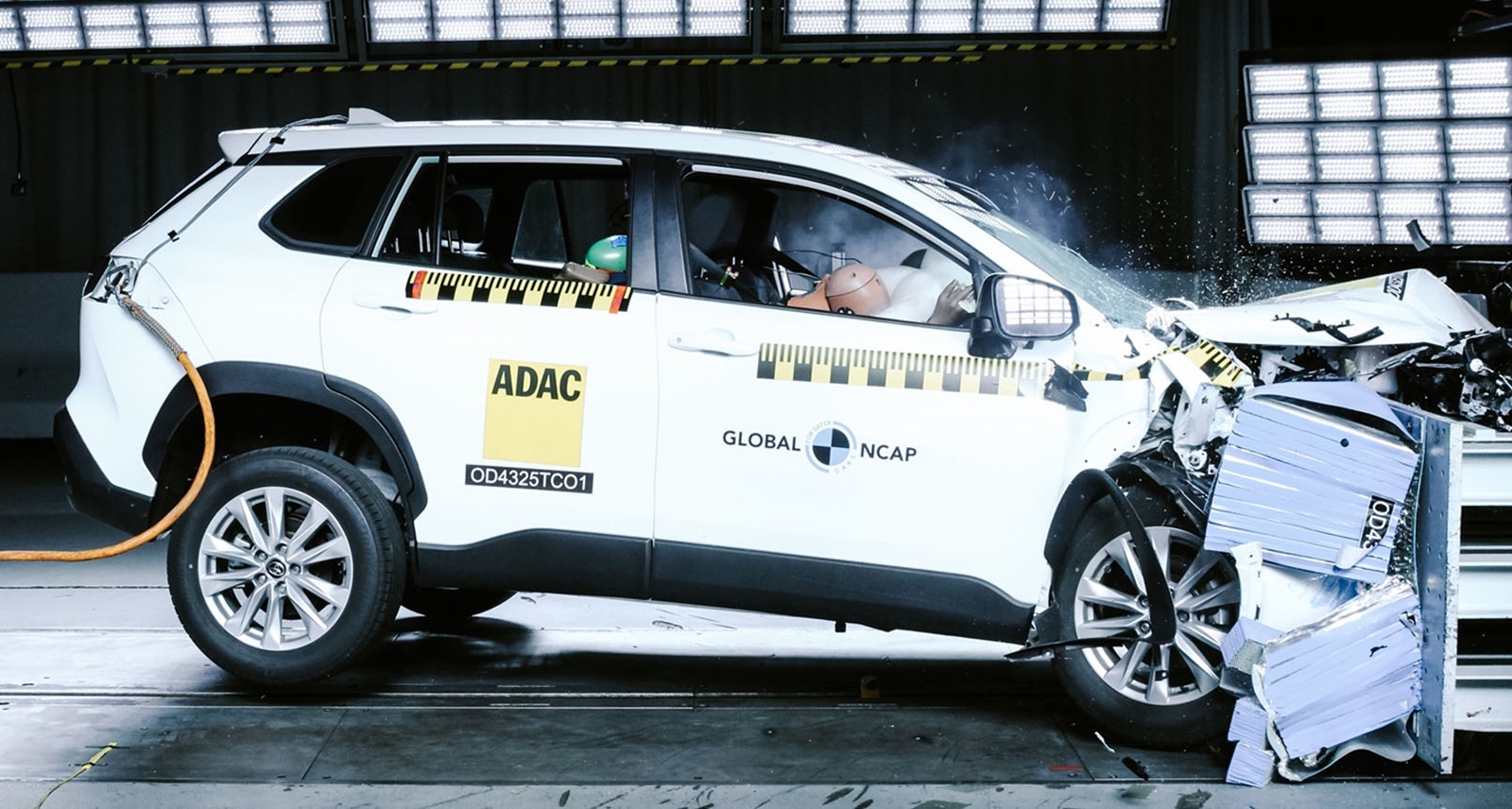 Toyota Corolla Cross ได้เพียง 2 ดาว Global NCAP ปี 2026 แอฟริกาใต้ สะท้อนช่องว่างความปลอดภัย ในตลาดกำลังพัฒนา