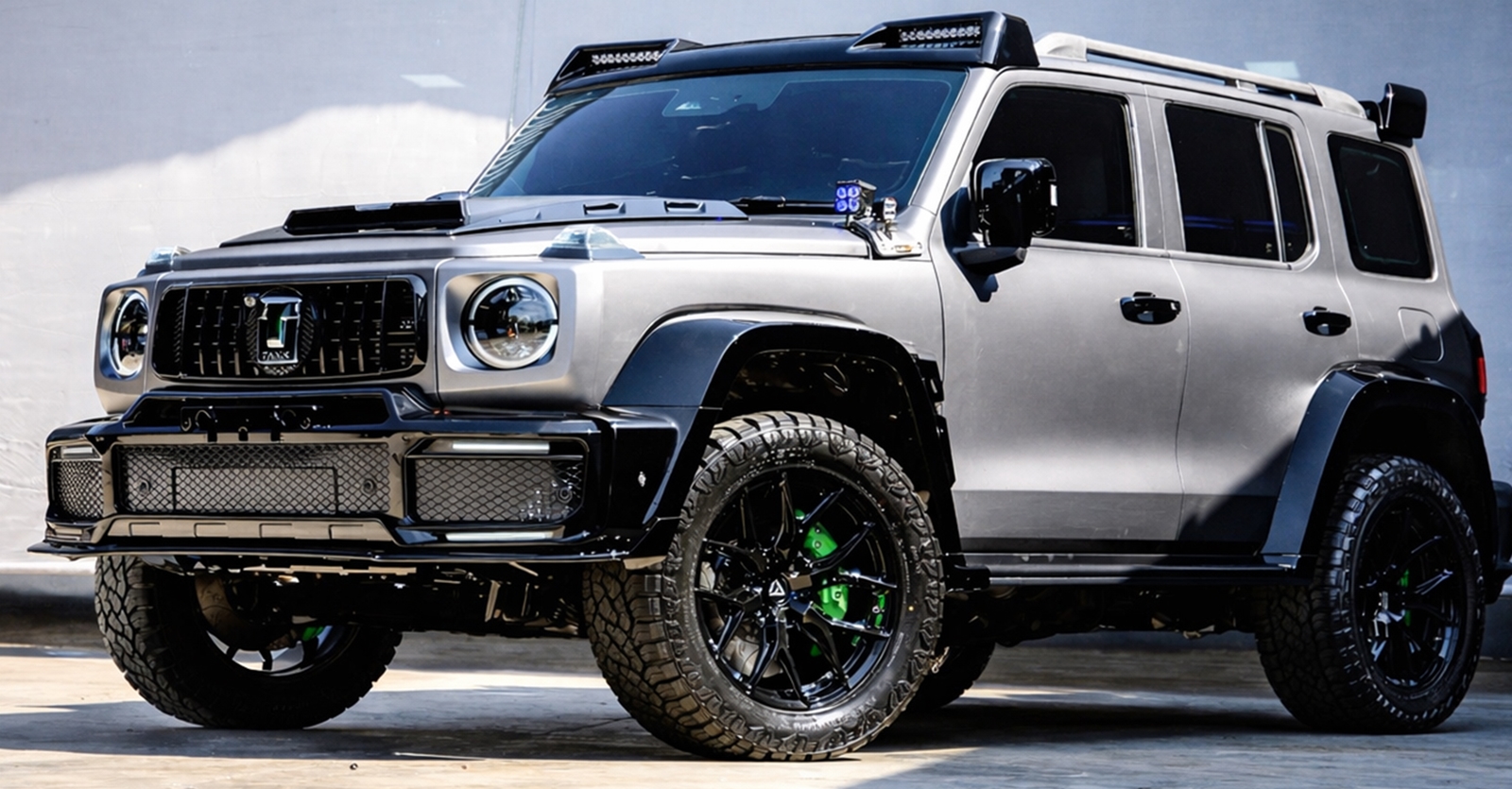 GWM Tank 300 แปลงโฉมสไตล์ Mercedes-AMG G63 ฝีมืออู่ไทย Shana E-Sport