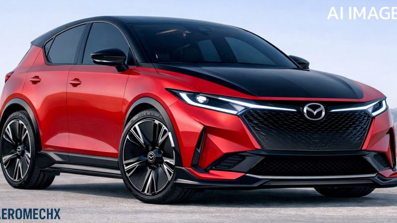 เปิดตัวตอนไหน ? NEW MAZDA 2 โฉมใหม่ อาจะได้รับแรงบันดาลใจจาก Vision X-Compact มาสด้า 2