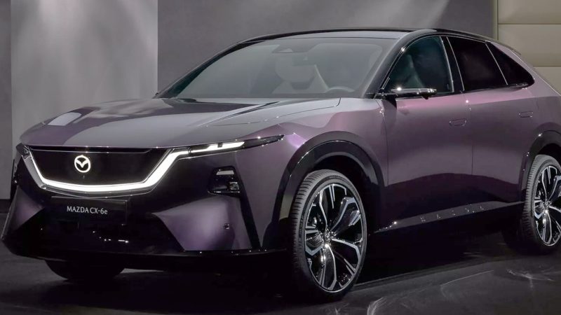 รวมภาพคันจริง! All-NEW MAZDA CX-6e SUV ในยุโรป 482 กม./ชาร์จ WLTP ชาร์จไว 195 kW