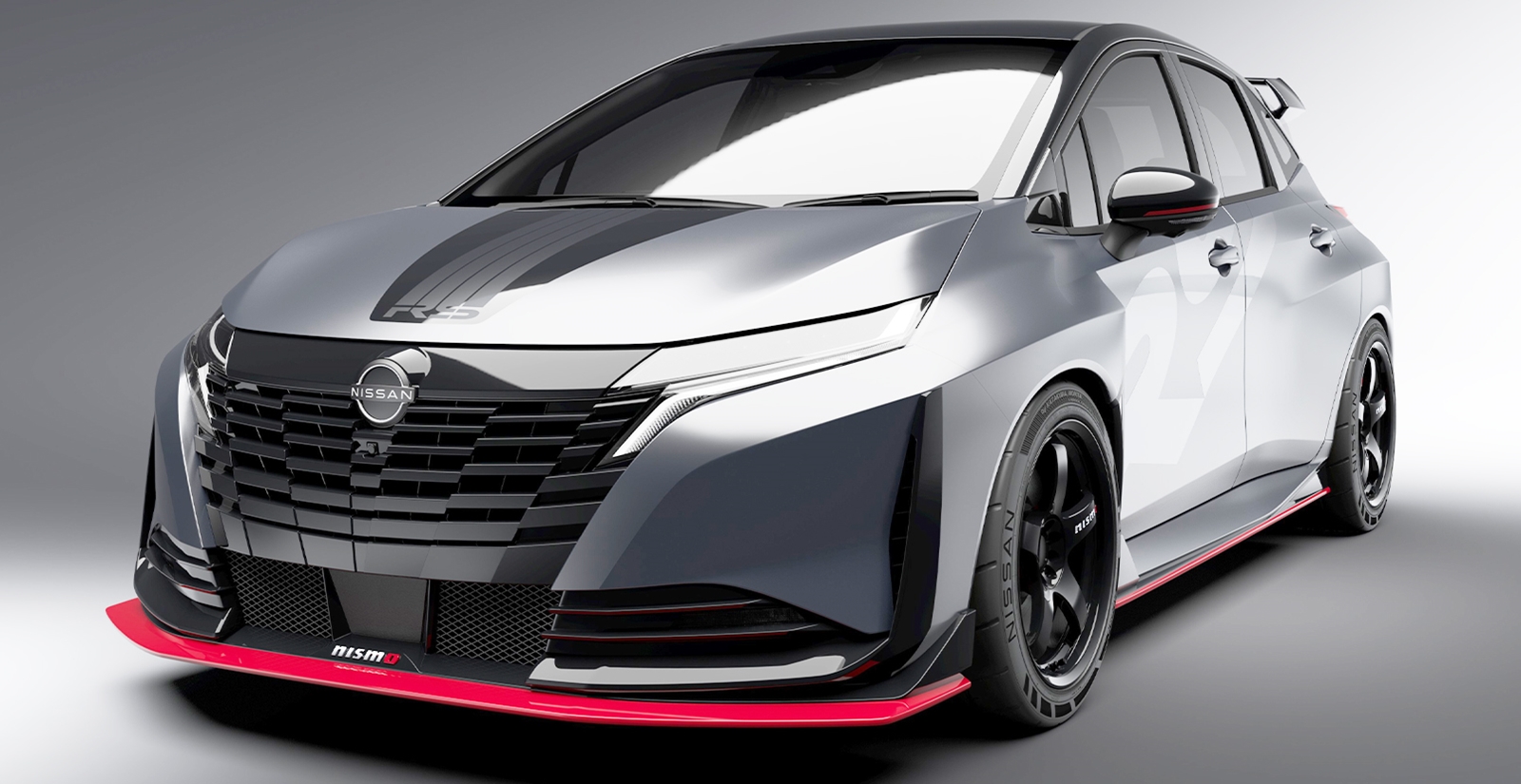 Nissan Aura NISMO RS Concept ที่ Tokyo Auto Salon 2026: ฮอตแฮทช์ e-POWER สายซิ่งตัวจริง
