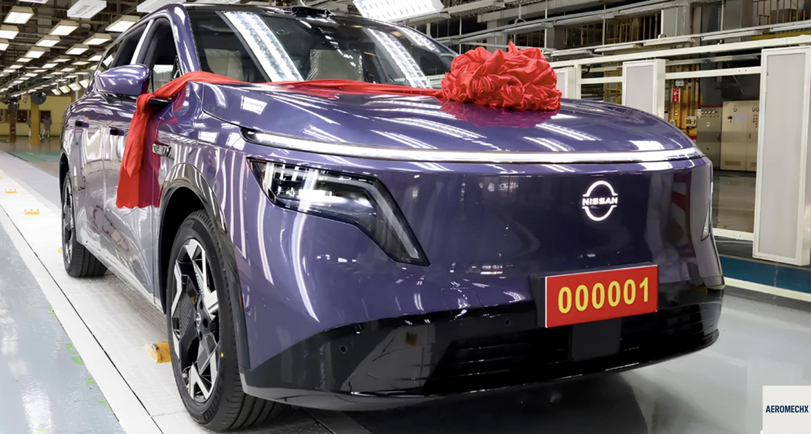 Nissan NX8 เปิดสายการผลิตในจีน ลุยตลาดด้วยขุมพลัง BEV และ EREV พร้อมส่งขายต่างประเทศ
