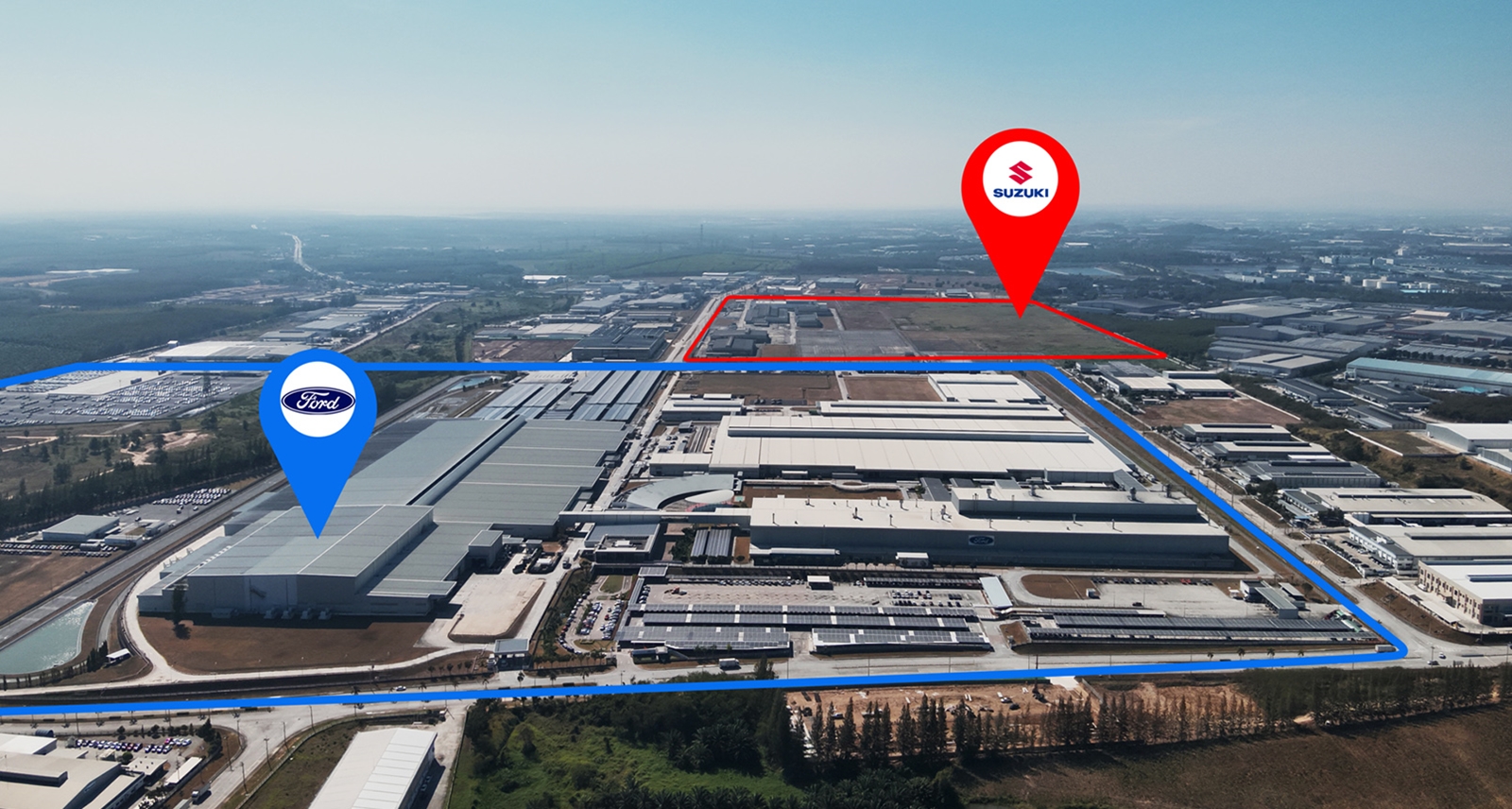 FORD ฟอร์ด ประเทศไทย! ซื้อโรงงาน SUZUKI อย่างเป็นทางการ ตอกย้ำฐานการผลิตระดับภูมิภาค