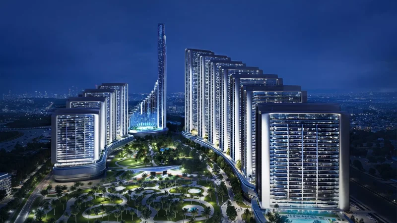 ขายรถยาก! ขายคอนโดฯ หรูดีกว่า Mercedes-Benz Places Binghatti City ดูไบ