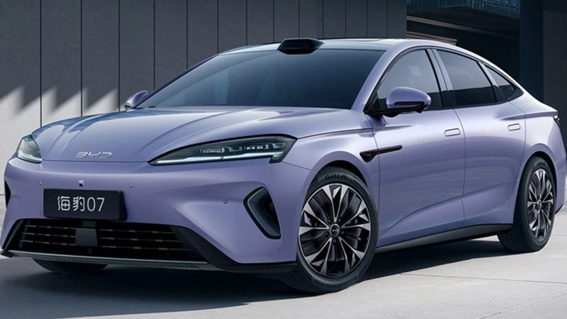 BYD Seal 07 EV 2026 เปิดตัวเร็ว ๆ นี้ วิ่งไกล 705 กม. มอเตอร์ 326 แรงม้า พร้อมสีม่วงใหม่ “Urban New ICON” ในจีน