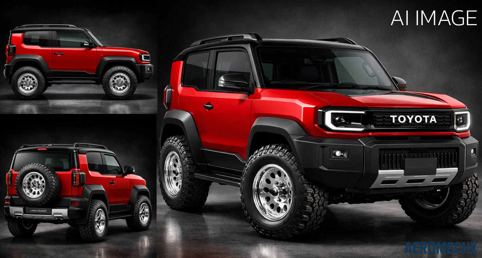 อนาคตจะมาไหม ? TOYOTA Land Cruiser FJ ฐานสั้น 3 ประตูไหม ในจินตนาการ : โตโยต้า แลนด์ครูเซอร์