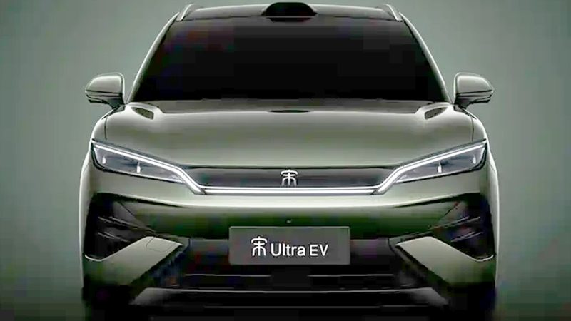 เผยภาพ!  BYD Song Ultra SUV ไฟฟ้าใหม่ 620 – 710 กม./ชาร์จ CLTC ก่อนเปิดตัวในจีน