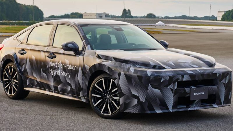 อาจประหยัด 30 กม./ลิตร : All-NEW Honda CIVIC  เจน 12 ใหม่ ขุมพลังไฮบริด คาดเปิดตัวปี 2027 ฮอนด้า ซีวิค
