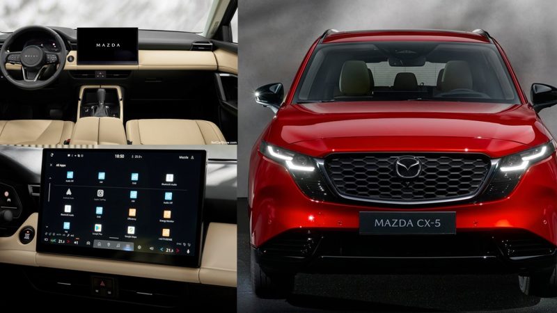 Mazda CX-5 2026 ใหม่ ยกเลิกปุ่มแอร์-ปุ่มหมุน เปลี่ยนสู่จอสัมผัส 15.6 นิ้ว Mazda ย้ำ “ลดสิ่งรบกวนขณะขับขี่”