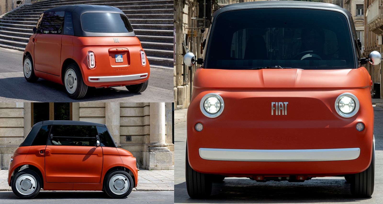 อายุ 14 ปีไม่มีใบขับขี่ ขับได้ในยุโรป FIAT Topolino 2026 ไมโครโมบิลิตี้ ใหม่
