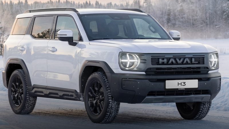 เปิดราคา 1.08 – 1.40 ล้านบาท Haval H3 (รัสเซีย) ไมเนอร์เชนจ์ 2026 เบนซินเทอร์โบ 1.5 ลิตร