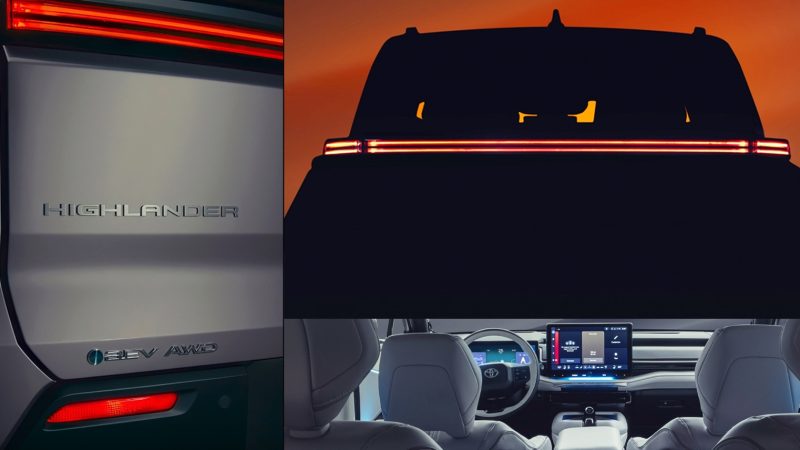 ปล่อยทีเซอร์ TOYOTA Highlander BEV AWD ไฟฟ้า 3 แถว ใหม่เตรียมเปิดตัวเร็วๆนี้ พร้อมผลิตในสหรัฐฯ