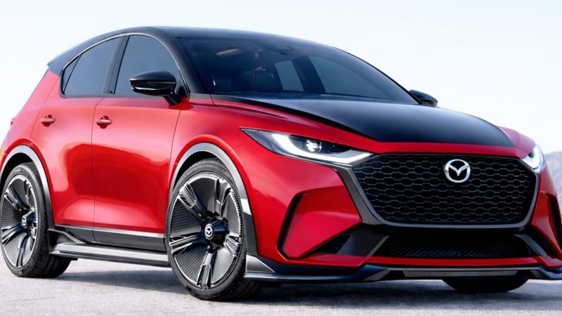 NEW MAZDA 2 โฉมใหม่ อาจะได้รับแรงบันดาลใจจาก Vision X-Compact มาสด้า 2