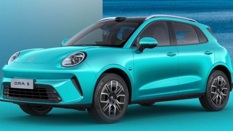 ราคาไทย 6xx,xxx บาท ก่อนเปิดตัว 12 มี.ค.นี้ GWM ORA 5 EV SUV ไฟฟ้าใหม่ 480 – 580 กม./ชาร์จ CLTC