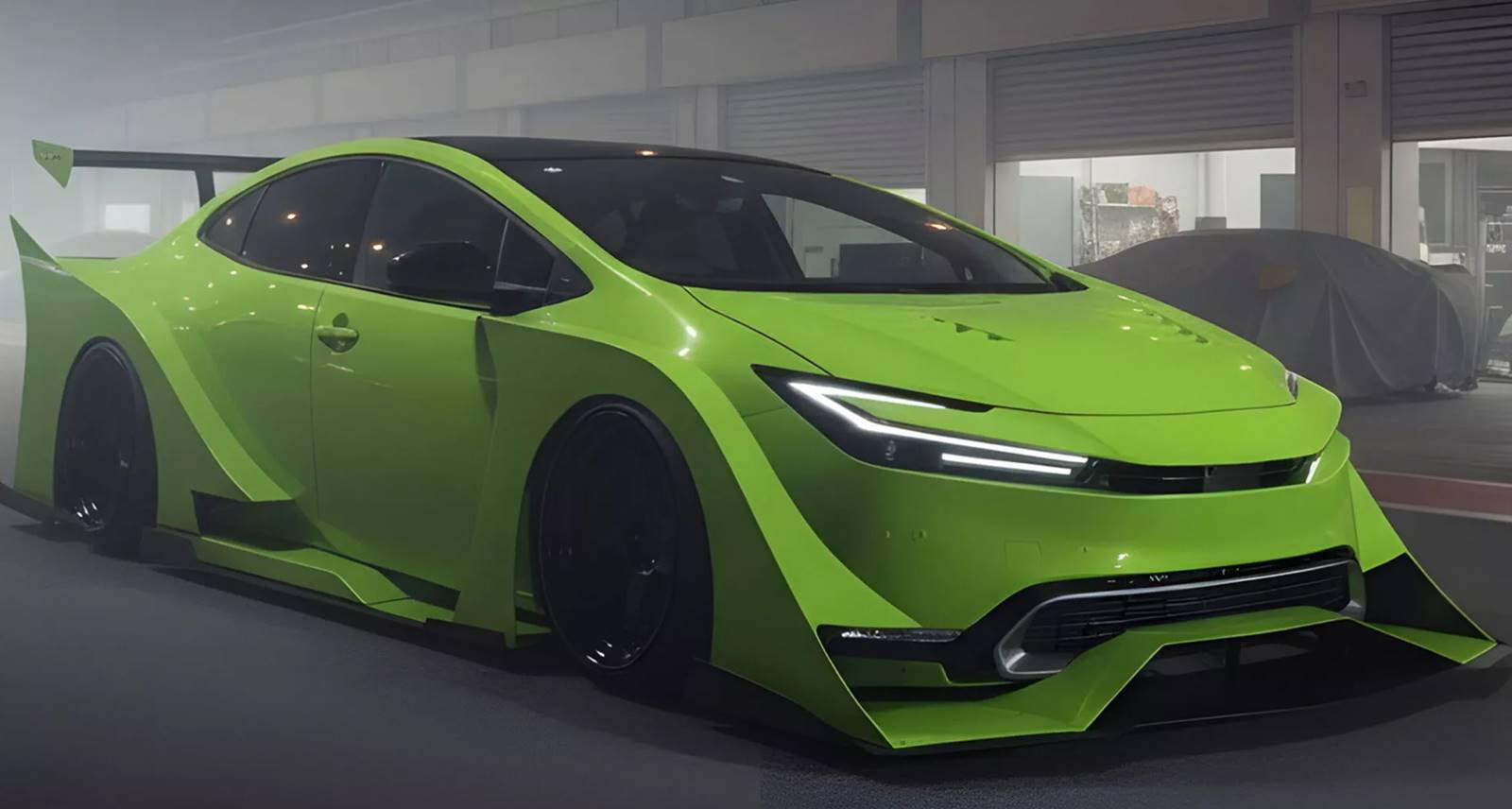 Toyota Prius สไตล์ “บอโซโซคุ” โหดเกินต้าน! Crystal Eye 60 Prius โผล่โชว์งาน Tokyo Auto Salon