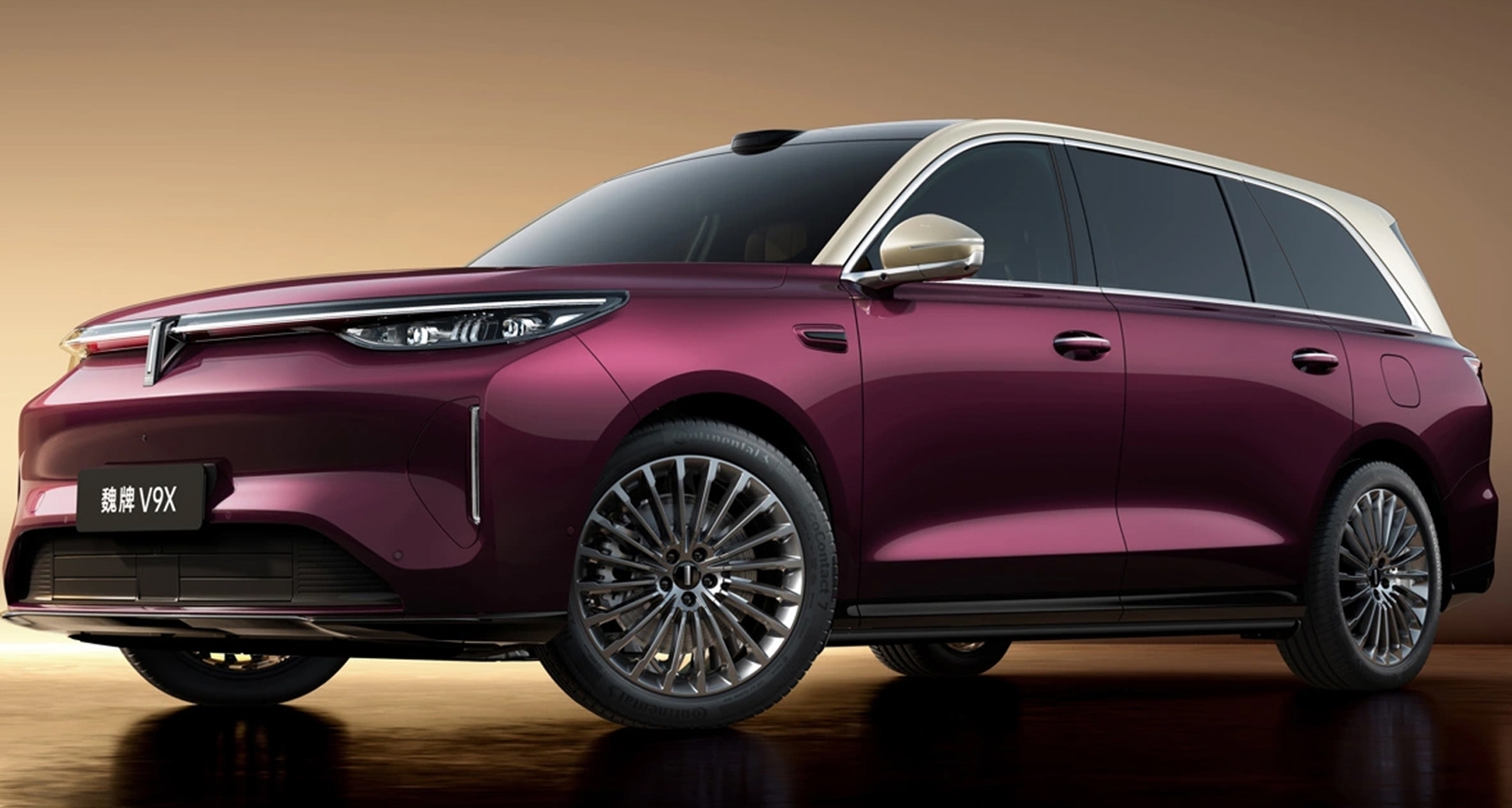 ปล่อยภาพ WEY V9X ปลั๊กอินไฮบริด วิ่งไฟฟ้า 363 กม. SUV พรีเมียมขนาด 6 ที่นั่งก่อนเปิดตัวในจีน