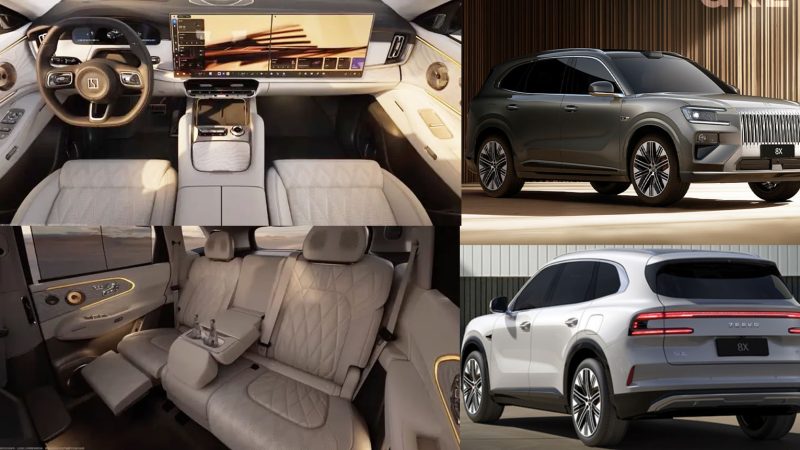 เผยภายในห้องโดยสาร ZEEKR 8X SUV พรีเมียม ปลั๊กอินไฮบริด วิ่งไฟฟ้า 328 กม. ก่อนขายจีน