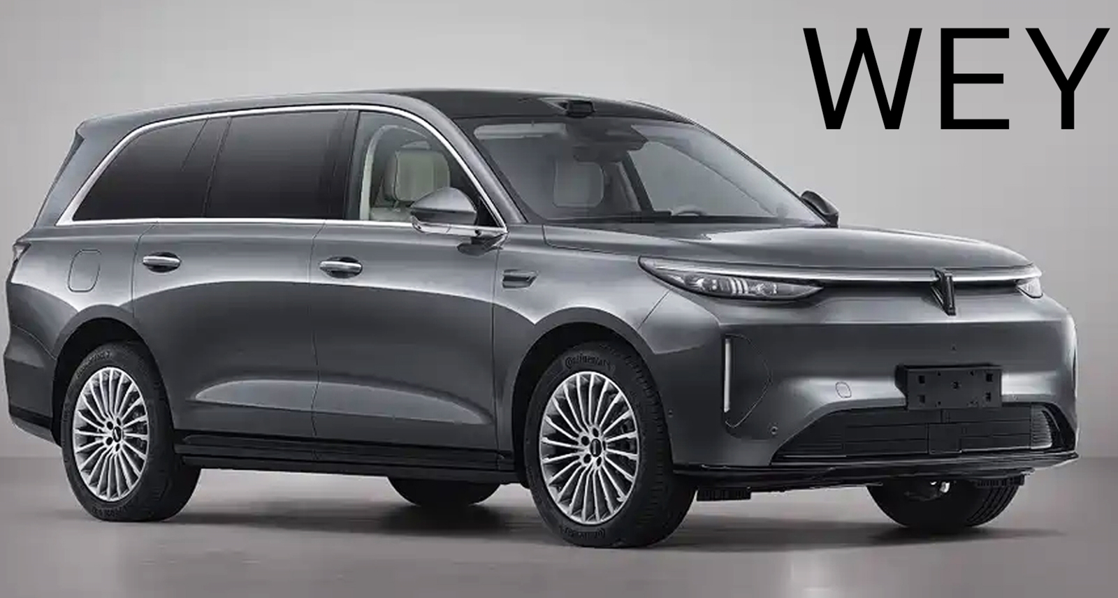 ปล่อยภาพ WEY V9X ปลั๊กอินไฮบริด วิ่งไฟฟ้า 400 กม. SUV พรีเมียมขนาด 6 ที่นั่งก่อนเปิดตัวในจีน