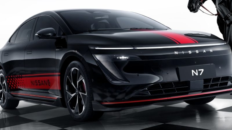 Nissan N7 Black Knight BEV 625 กม./ชาร์จ CLTC ราคาในจีน 638,000 บาท