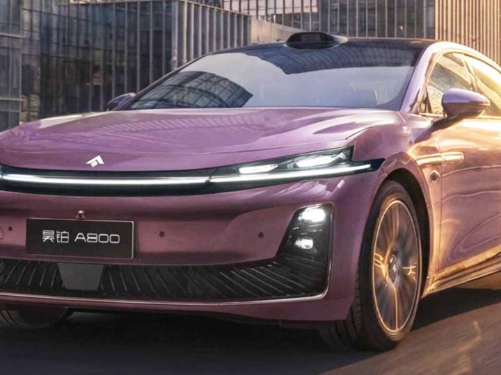 เปิดราคา 753,000 – 1,255,000 บาทในจีน Hyptec A800 ซีดาน EREV วิ่งไฟฟ้า 220 กม CLTC