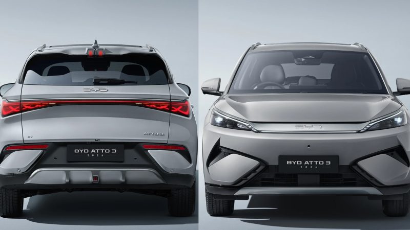 เปิดตัวพวงมาลัยขวา BYD ATTO 3 ไมเนอร์เช้นจ์ ในฮ่องกง ยังใช้ e-Platform 3.0 ไม่มี 800V และยังเป็น FWD