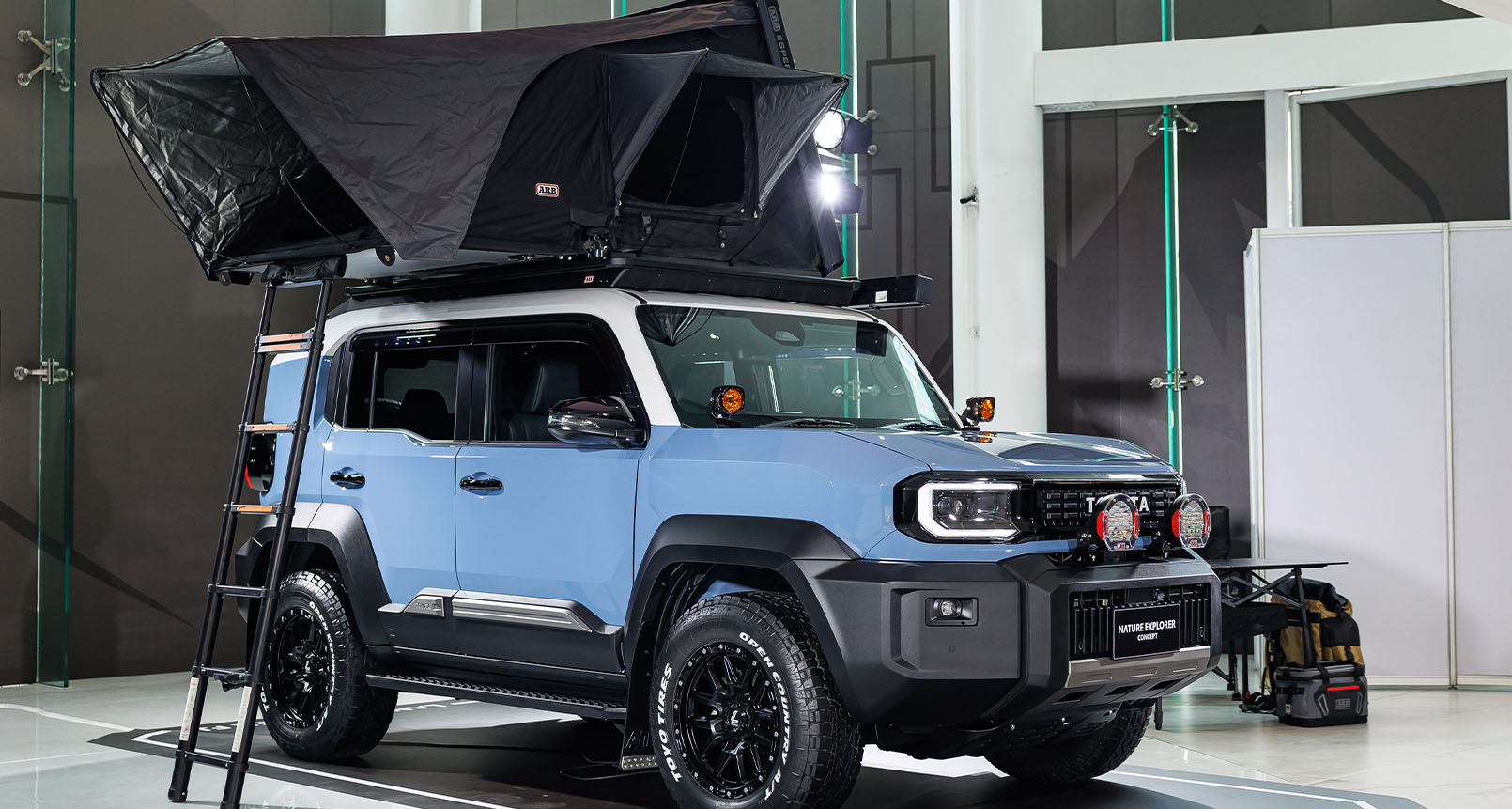 รวมภาพคันจริง TOYOTA LAND CRUISER ชุดแต่งเอาใจสายแคมป์ THE NATURE EXPLORER CONCEPT