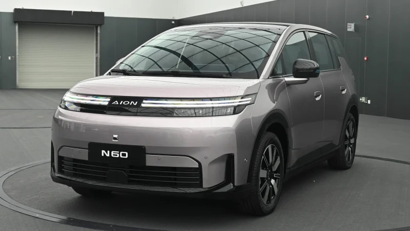 เปิดจองในจีน คาดราคาไม่เกิน 710,000 บาท GAC AION N60 ใหม่ 610 กม./ชาร์จ CLTC