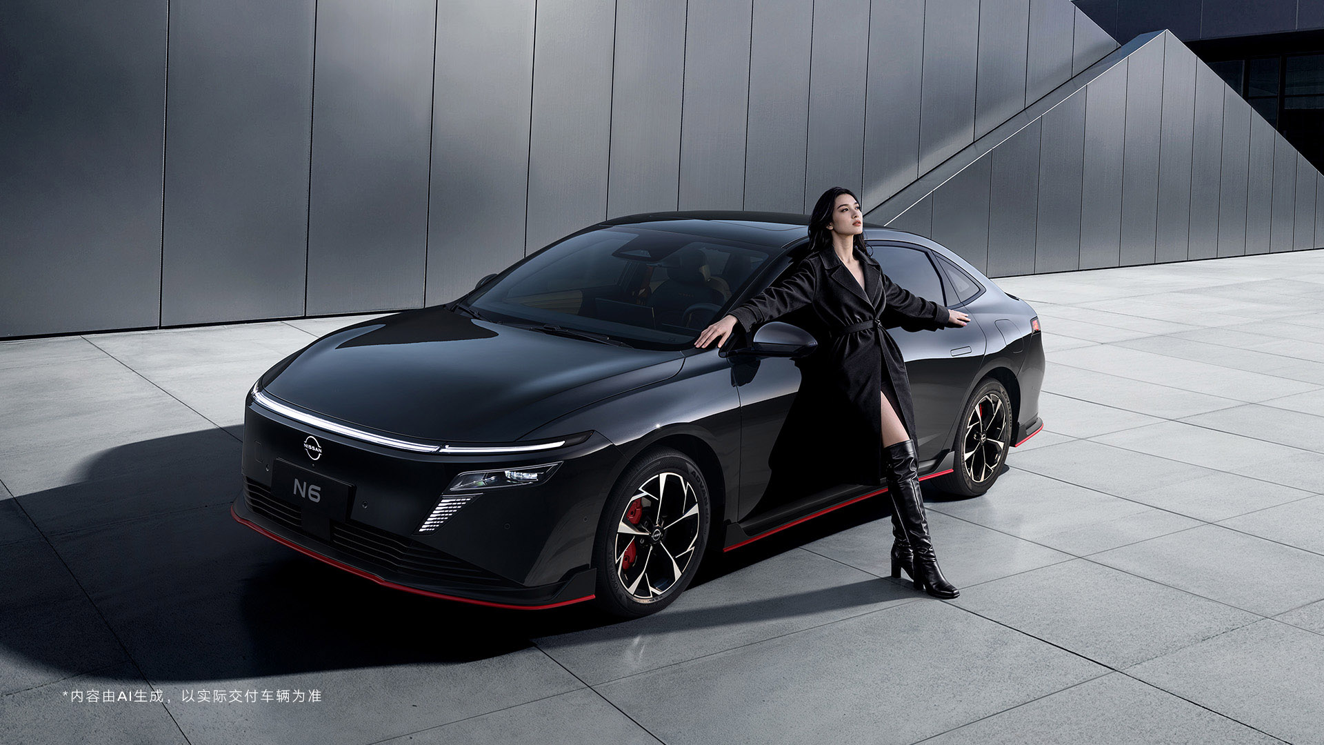 Nissan N6 PHEV 180 Pro+ Black Knight ขายจีน ราคา 548,000 บาท 211 แรงม้า 21.1kWh วิ่งไฟฟ้า 180 กม CLTC