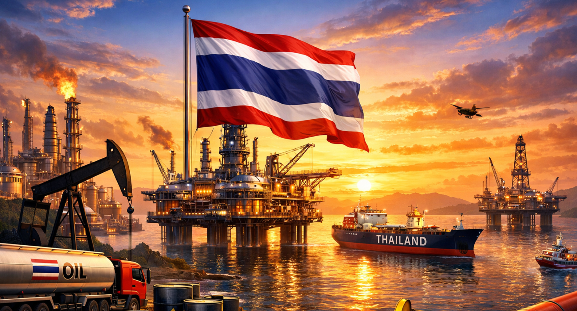 ยืนยัน น้ำมันไทย มั่นคง เพียงพอใช้งาน 61 วัน แต่เรื่องราคาอาจผันผวน By : กระทรวงพลังงาน