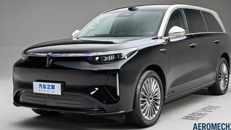 รวมภาพคันจริงในจีน GWM WEY V9X SUV พรีเมียมขนาดใหญ่ PHEV 2.0T วิ่งไฟฟ้า 363 กม. ก่อนขายจริง