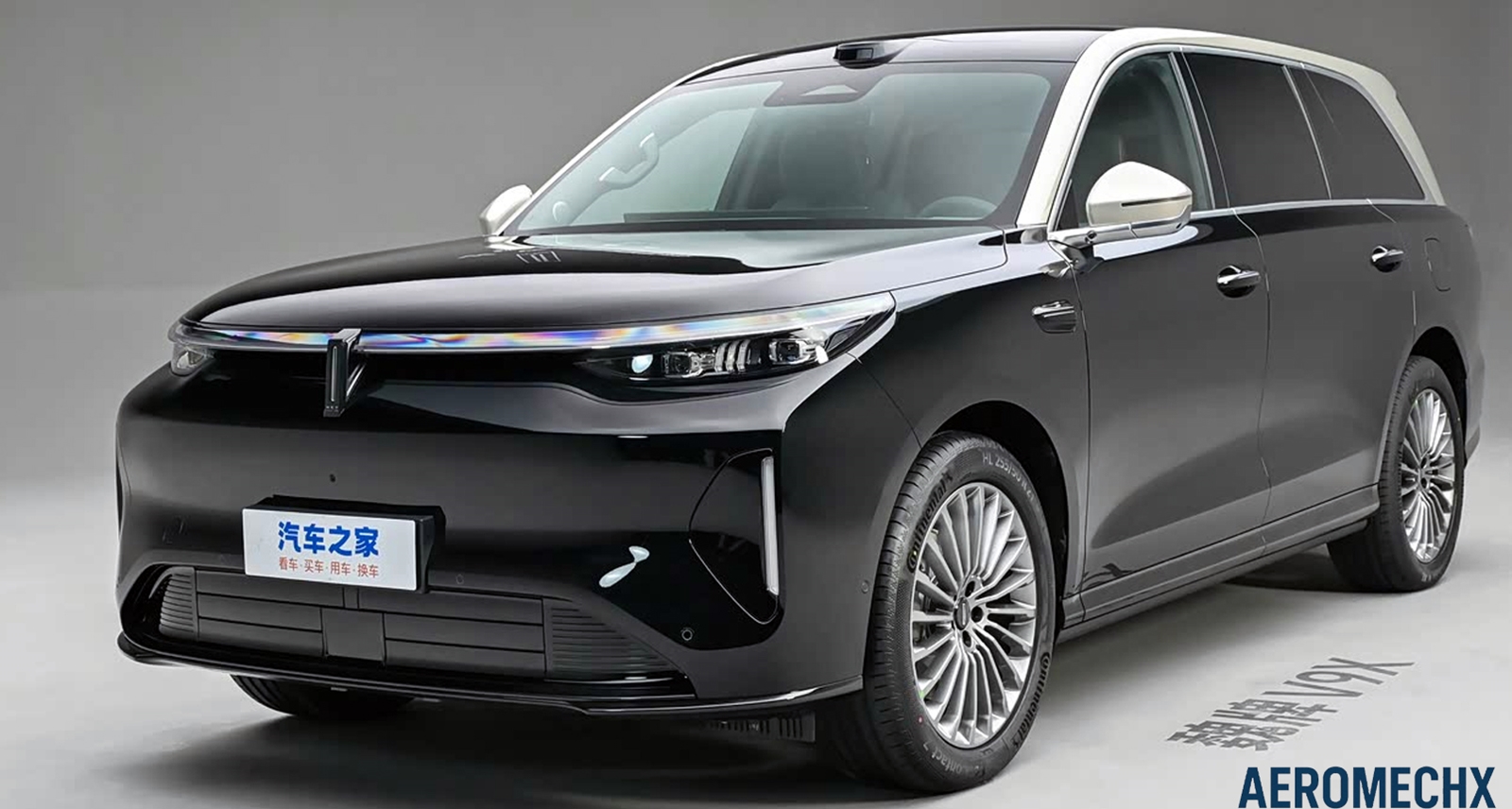 รวมภาพคันจริงในจีน GWM WEY V9X SUV พรีเมียมขนาดใหญ่ PHEV 2.0T วิ่งไฟฟ้า 363 กม. ก่อนขายจริง