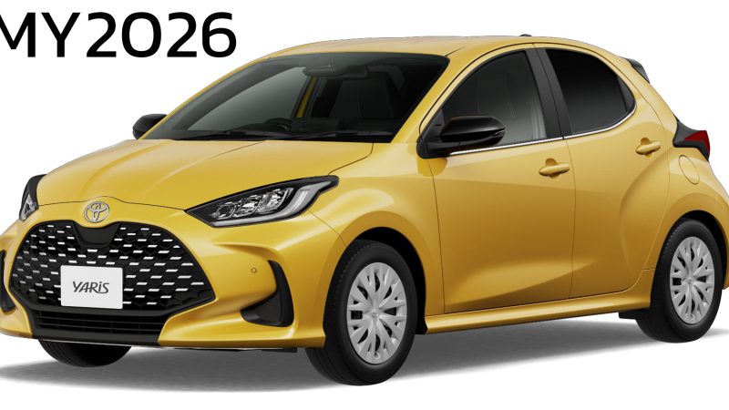 TOYOTA YARIS นำยอดขายอันดับ 1 ในญี่ปุ่น 11,280 คัน ก.พ.2026