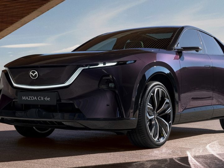 ยืนยันไทยไทยปลายปีนี้ราคา เริ่ม 1.2x ล้านบาท MAZDA CX-6e SUV ไฟฟ้าใหม่ 524 กม./ชาร์จ NEDC