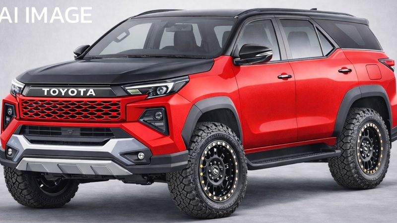 เปิดตัวไทยปลายปี 2569 TOYOTA Fortuner Minor Change ใหม่ อาจมีตัวเลือกเพียงดีเซลเทอร์โบ 2.8 ลิตร