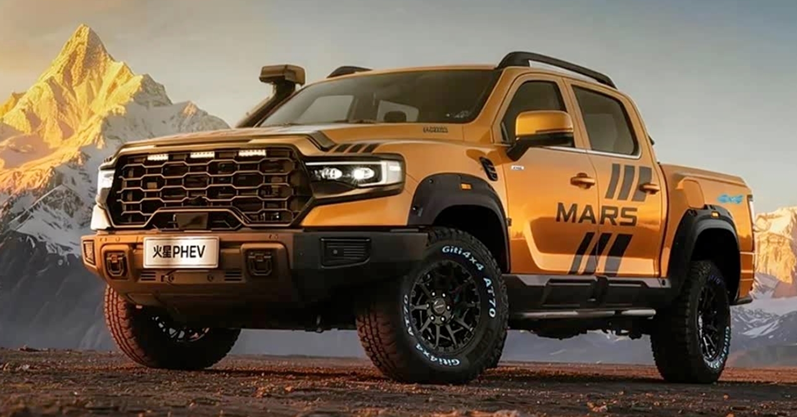 เปิดพรีเซลแล้วในจีน! Foton Mars PHEV ราคา 898,000 บาท ครอบคลุม 1,200 กม./ถังน้ำมัน