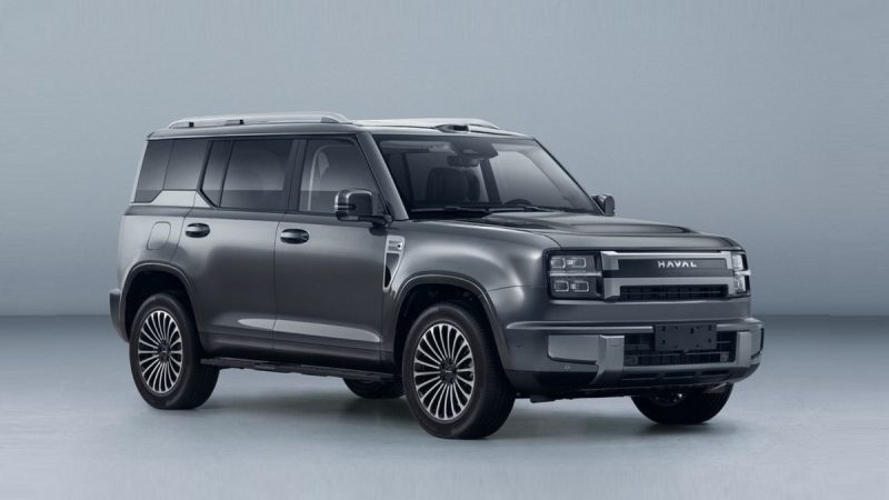 Haval Flagship SUV ปลั๊กอินไฮบริด วิ่งไฟฟ้า 180 กม. 4WD ภายใน 6 ที่นั่ง  ขนาดตัวถังยาวเกิน 5 เมตร ก่อนเปิดตัวในจีน