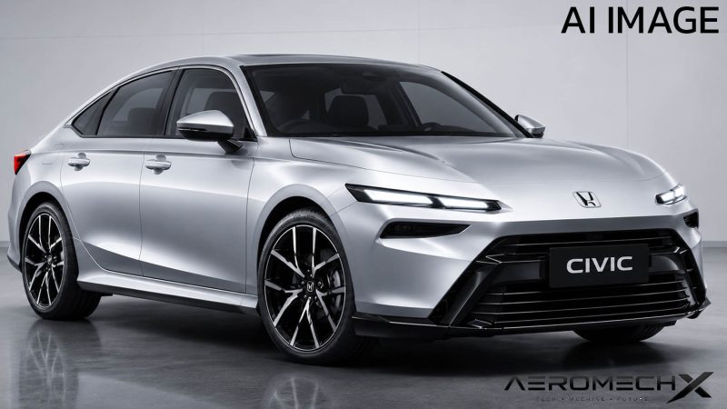 ลุ้นเปิดตัวปี 2028 : All-NEW Honda CIVIC เจน 12 ใหม่ อาจประหยัด 30 กม./ลิตร  ขุมพลังไฮบริด ฮอนด้า ซีวิค