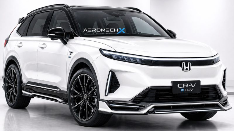 All-New HONDA CR-V โฉมปี 2027 คาดว่าจะมาพร้อมไฮบริด เจเนอเรชันใหม่ ประหยัดน้ำมันมากขึ้น