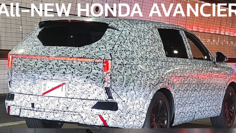 เปิดไทยปลายปีนี้ All-NEW HONDA Avancier ว่าที่ D-SUV สายหรู ใหญ่กว่า CR-V