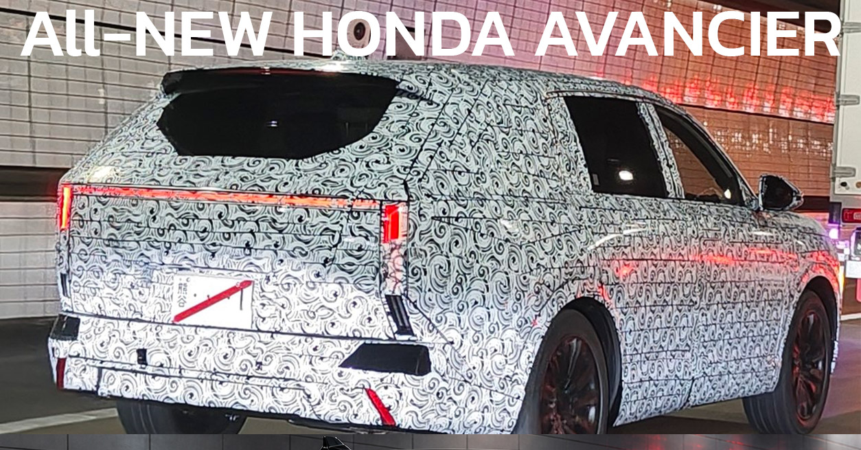 เปิดไทยปลายปีนี้ All-NEW HONDA Avancier ว่าที่ D-SUV สายหรู ใหญ่กว่า CR-V