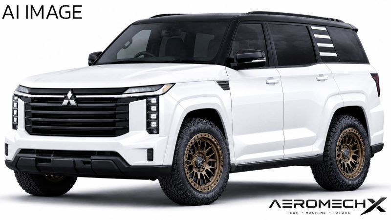 เปิดตัว Q3 ปี 2026 ในออสเตรเลีย  All-New Mitsubishi Pajero 2026 ไทยลุ้นปลายปี!