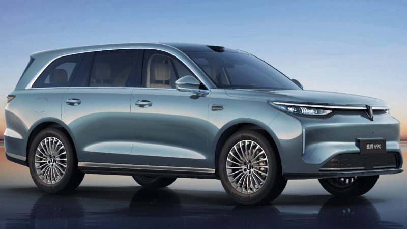 เปิดราคา 1.67 – 1.86 ล้านบาทในจีน GWM WEY V9X SUV PHEV ใหม่ วิ่งไฟฟ้า 310 – 470 กม.